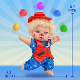 YCFUN Clown Baby Dolls Figurines with Sitting and Standing Postures